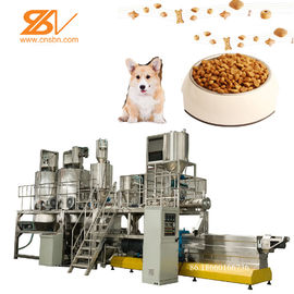 Capacidad de la máquina 250kg/h del extrusor del acero inoxidable de las plantas de tratamiento del alimento para animales
