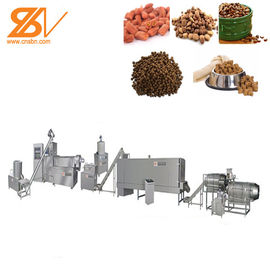 Máquina de proceso de la máquina del extrusor del alimento para animales/cadena de producción automáticas secas duradera
