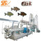 cadena de producción de hundimiento flotante de máquina del extrusor de la alimentación de los pescados del siluro acuático de 2-3t/H 4-6t/H