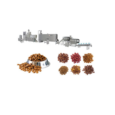 Máquina automática de producción de alimentos secos para perros 500-600KG/h