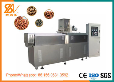 1 máquina del extrusor de la comida de pescados del tornillo, línea certificación de la producción alimentaria de los pescados del SGS