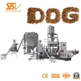 Moje/certificación seca del SGS del tornillo del doble de la máquina del extrusor del alimento para animales del perro