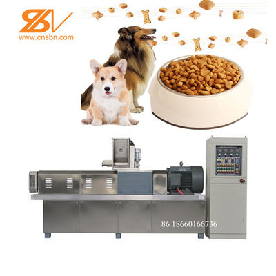 Máquina extrusora de alimentos para mascotas caninas