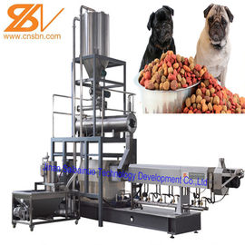 Equipo de fabricación de la comida de perro, certificación del SGS de la máquina del extrusor del animal doméstico