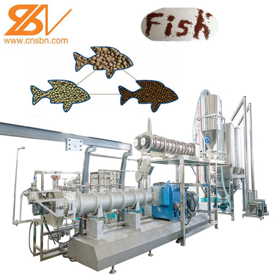 Alta máquina de proceso flotante de alimentación de los pescados de la capacidad 2-6t/H Ce/ISO