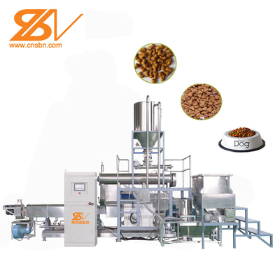 Equipo automático de extrusión de alimentos secos para mascotas SLG95 SLG120