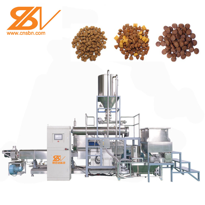 Saibainuo SLG 70 200-250kgh Máquina para hacer alimentos para mascotas totalmente automática