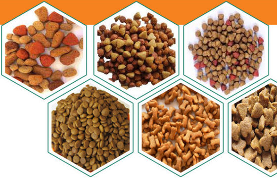 Máquina automática de producción de alimentos secos para perros 500-600KG/h