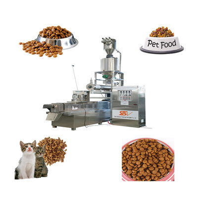 Máquina de elaboración de galletas para perros de gran capacidad de alta producción automática