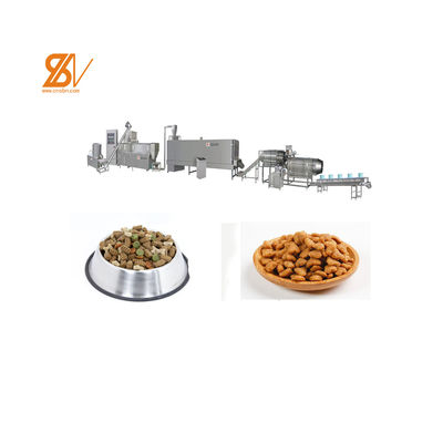 Máquina de elaboración de galletas para perros de gran capacidad de alta producción automática
