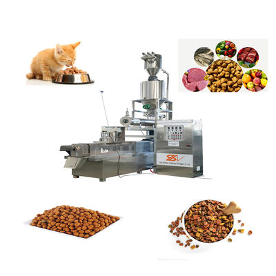 Máquina / maquinaria de fabricación de alimentos para mascotas totalmente automática de alta precisión