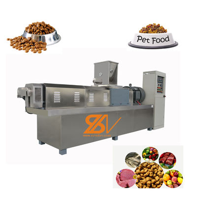 Equipo automático de extrusión de alimentos secos para mascotas SLG95 SLG120
