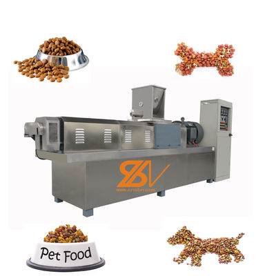Línea profesional de producción automática completa de alimentos para mascotas