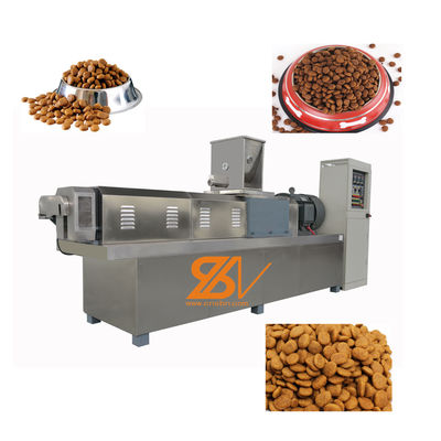 Siemens Motor Línea de producción de alimentos para gatos multifuncional Acero inoxidable