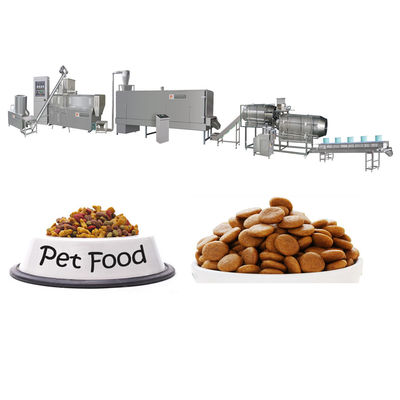 Máquina de extrusión de comida para perros de doble tornillo completamente automática