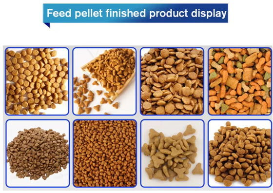 Línea de procesamiento automático de alimentos completos para mascotas, extrusión para la fabricación de pellets de alimento para perros