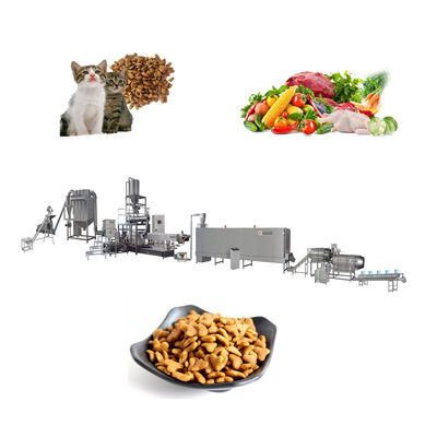 Siemens Motor Una variedad de líneas de producción de alimentos para mascotas con múltiples rendimientos y modelos