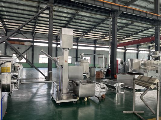 Sistema de extrusión para equipos de procesamiento de alimentos húmedos para mascotas, voltaje 380V 50HZ