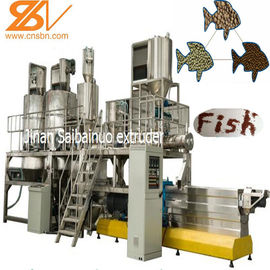 Línea de producción de extrusora de alimento para peces flotante de gran capacidad