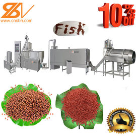 Fabricación de alimentos para peces de doble tornillo Maquinaria de procesamiento de alimentos para mascotas 201 Inoxidable