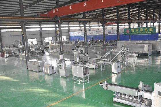 Máquina de extrusión automática de procesamiento de alimentos para peces de gran capacidad 2-3t/h Producción