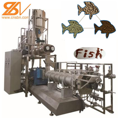 Línea de producción de extrusores automáticos para la fabricación de alimentos para peces con tecnología avanzada