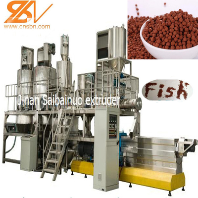 Máquinas automáticas flotantes para la producción de pellets para alimentos para peces