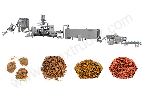 Maquinaria automática para el procesamiento de alimento para peces con certificación SGS