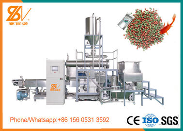 Extrusor de la alimentación de 2 pescados del tornillo, certificación flotante de hundimiento de la BV de la máquina de la alimentación de los pescados