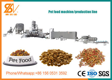 SBN Línea de producción de pellets de alimentos para perros y gatos de acero inoxidable totalmente automática