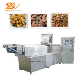 Extrusor del alimento para animales SLG65 que hace la máquina, material del tornillo de la máquina 38CrMoAlA del extrusor del animal doméstico