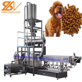 Máquina de calefacción diesel 240-320kg/Hr del extrusor de la comida de perro del gas