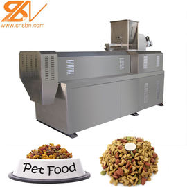 Seco trituraron la planta 100kg/H - 6kg/H de la maquinaria del extrusor de la comida de perro bocado que sopla de la gama grande