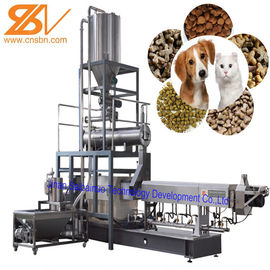 Tipo seco y mojado certificación de la BV de la máquina de proceso del extrusor de la comida de perro