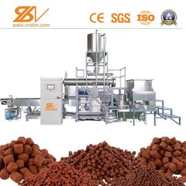 cadena de producción de Cat Food Extruder Processing Plant del perro casero 1ton equipo