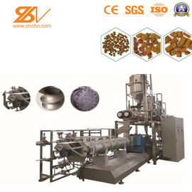 380V / Perro Cat Pet Chews Treat Production de la máquina de proceso de la máquina del extrusor del alimento para animales 50HZ