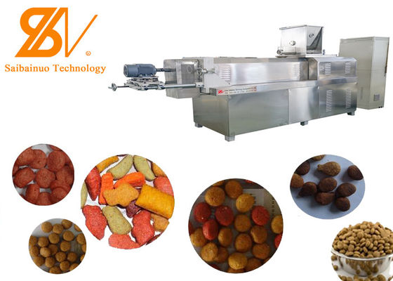 Máquina de alimentación para mascotas para camarón 160 kg/h