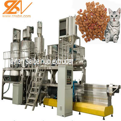 Cat Food Making Machine, motor de Siemens de la máquina de la pelotilla de la alimentación del animal doméstico