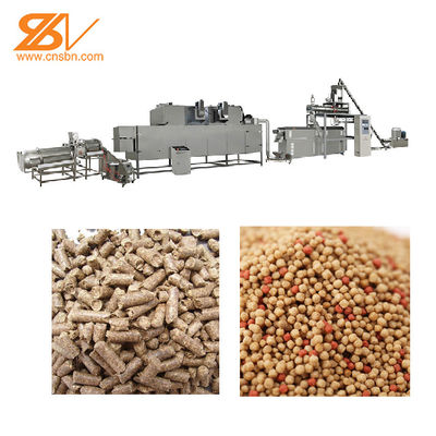 máquina de hundimiento del extrusor de la alimentación de los pescados 200-260kg/H completamente automática