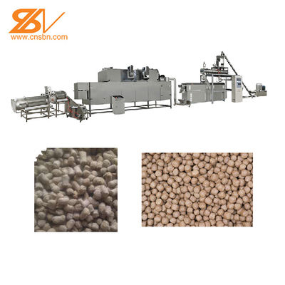 alimentación flotante de los pescados 500-600kg/H que hace la máquina para la acuicultura