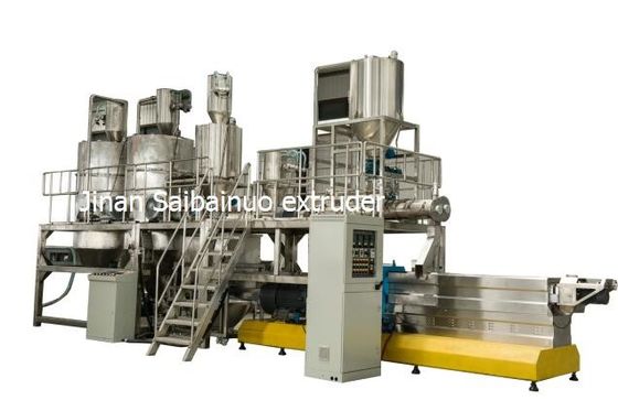 máquina flotante de la pelotilla de la alimentación de los pescados de la máquina del extrusor de la alimentación de los pescados 400-500kg/h