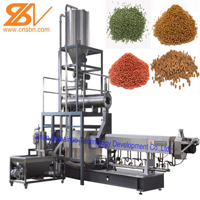 máquina de la pelotilla de la alimentación de los pescados de los 50*4*5m SUS201 320kw 3t/H