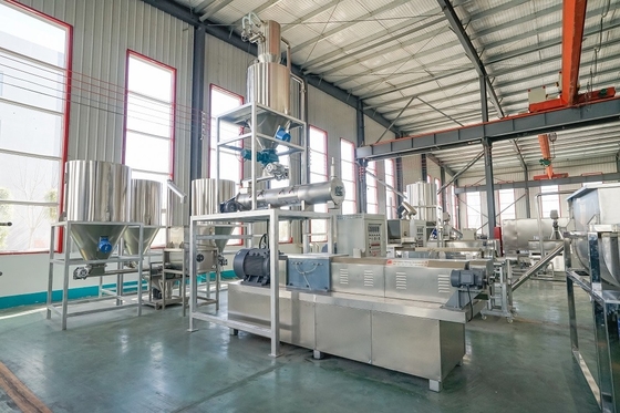 Perro seco Cat Pet Food Production Line de la alta capacidad que hace la máquina