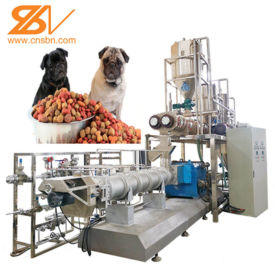 Fábricas de acero inoxidables de la comida de perro casero 1-6Ton/H
